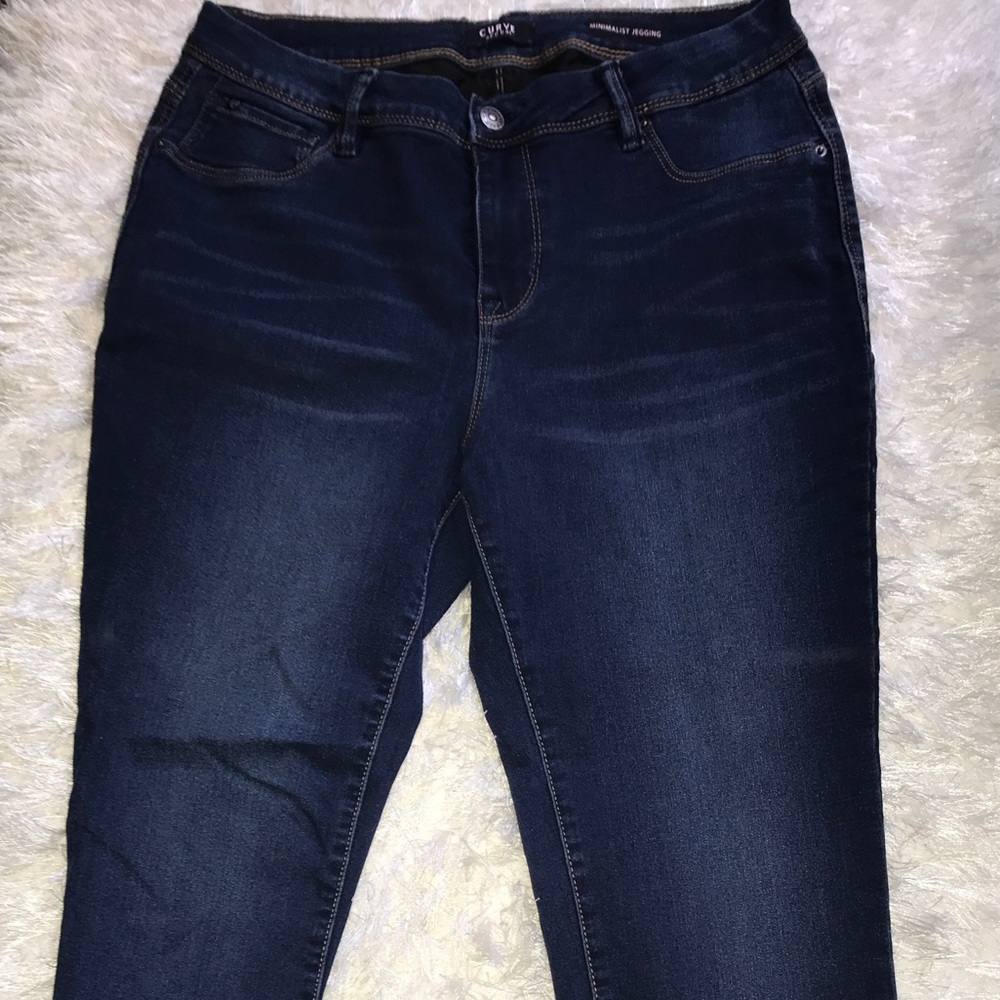 Stretchy Mid Rise Skinny Jean